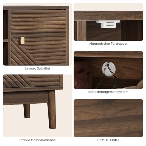Mueble TV de madera compacto para resolver la falta de espacio 7