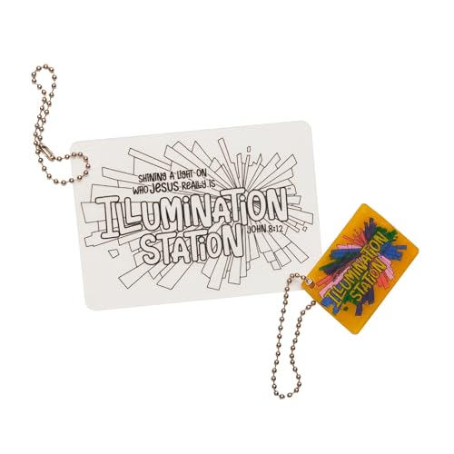 Lifeway Kids VBS 2026 Illumination Station Illumination Station Shrink Plastic Craft Pack (Pack of 10)