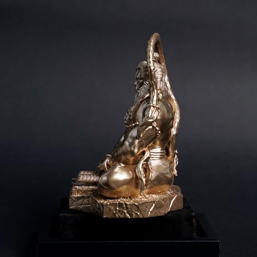 Image of Pavan Sut Hanuman ji Copper Gold