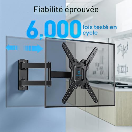 Support mural TV 26-60 pouces inclinable et orientable PERLESMITH - 4