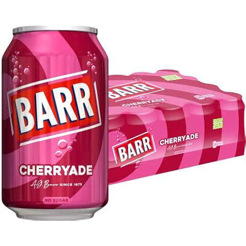 BARR Cherryade Zero Sugar Fizzy Drink Cover