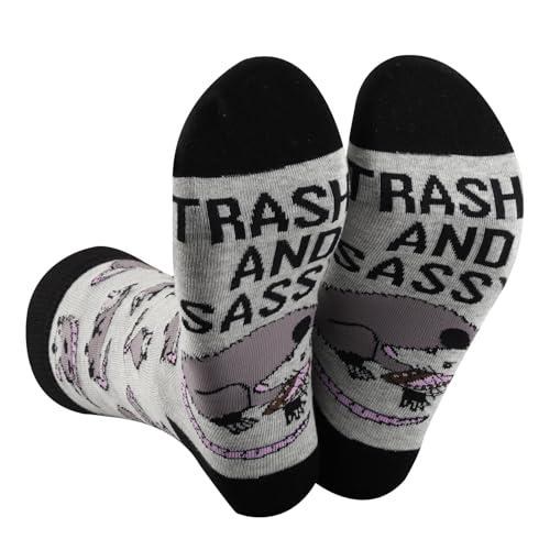 Chaussettes opossum drôles idée cadeau original pour passionné de possums