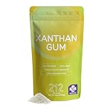 MD. Life Xanthan Gum for Baking Keto - 12 Ounces – 100% Natural Xanthan Gum Powder - Keto Friendly & Gluten Free – Carb Free Xanthan Gum for Baking, Food Thickener & Ice Cream Stabilizer