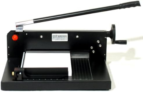 QCM 12 Inch Desktop Stack Paper Cutter