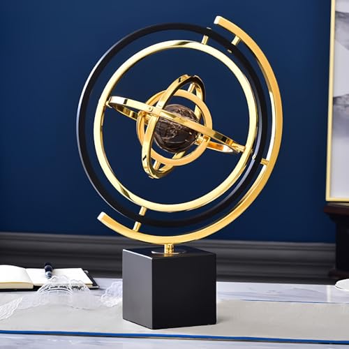 Globe terrestre rotatif pour salon et décoration de chambre design