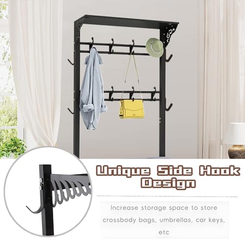 Vestiaire d'entrée industriel robuste avec coussin d'assise premium