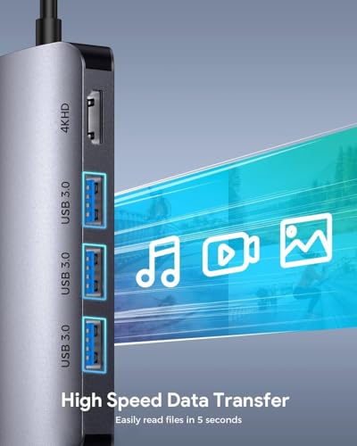 USB C ハブ Vilcome 8in1 Type C ハブ マルチポート 変換 アダプター ドッキングステーション【100W PD電源供給 / LAN 1Gbpsイーサネット / 4K HDMIポート/SD / Micro SD/TF カードリーダー スロット搭載 / USB 3.0 *3 高速データ転送 】MacBook Pro/ Mac Book Air/ iPad Pro 2018 2020/ Dell XPS 15 13 / Surface Go / Huawei Matebook 等タイプC機種対応テレワーク リモート 在宅勤務 ウェブ会議対応