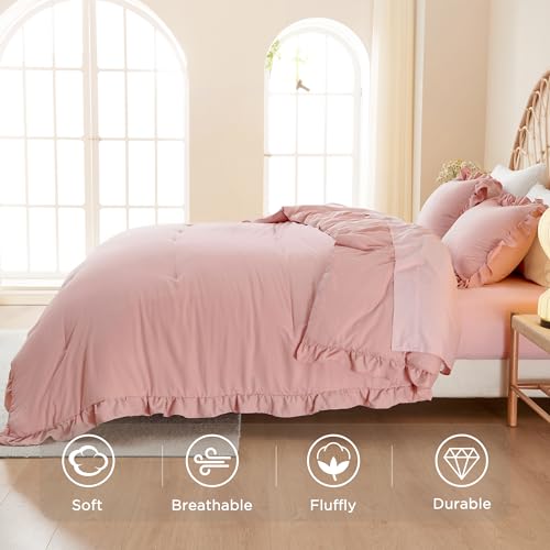 Litanika RUFFLE BLUSH F Full Size Comforter Sets thumb #4