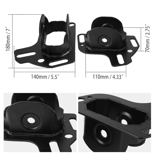 Soportes traseros ajustables para eliminar holgura con bushings BMW E46 E36 Z4 E89 E85 6