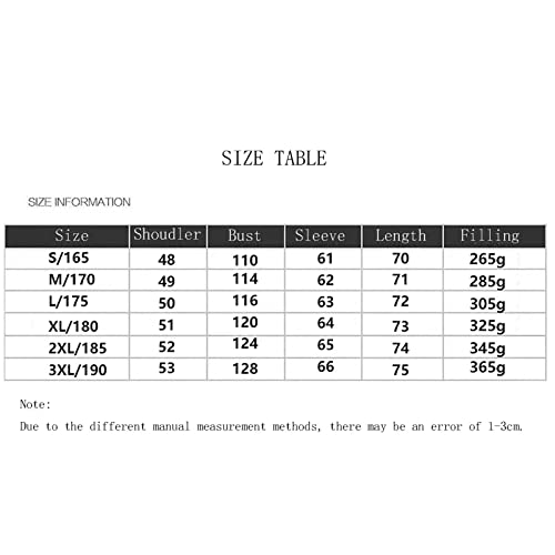 Casaco masculino brilhante espesso de inverno jaquetas parka curtas bufantes casaco casual acolchoad