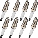 BDFHYK 9602 Iridium Spark Plugs Compatible with Buick Regal for Cadillac Escalade for Chevy Express Silverado Suburban for GMC Sierra Yukon 1.6L 3.3L 5.6L 6.0L L4 V6 V8 Engine HR8LII33U, Set of 8