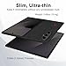 Lenpiti Slim 1500D Aramid Fiber Case Compatible with Samsung Galaxy Z Fold 7, Thin Carbon Fiber Cover with Wireless Charging Support (Matte Black)‌
