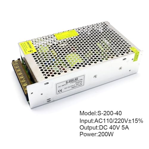 Driver switching 40V 5A 200W de AC a DC para regulacion de motor 2