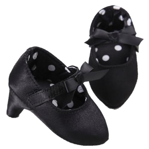 Infant Baby Girls Princess Shoes with High Heels Bowknot Soft Sole Crib Shoes Sneaker Newborn Girl Photography Props