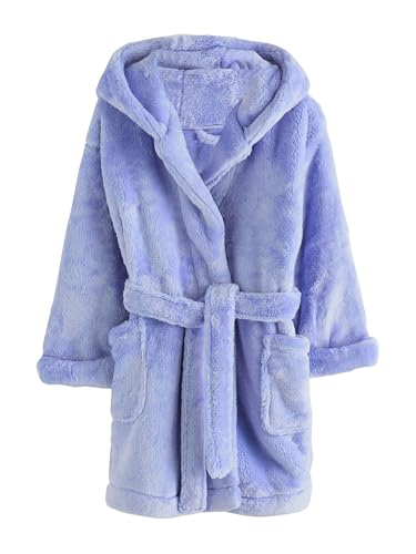 NEXT Niñas Bata de polar suave al tacto Azul 9 Meses-12 Meses
