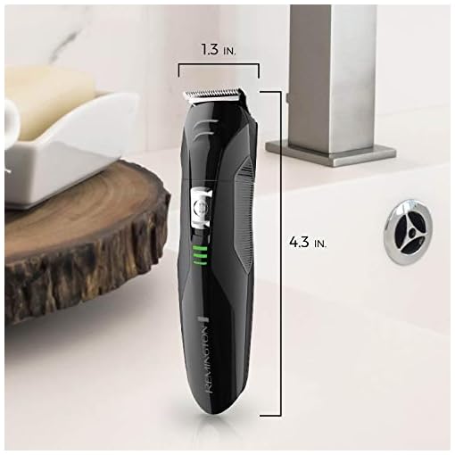 Remington Head to Toe Advanced Rechargeable Powered Body Groomer Kit