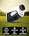 WOSPORTS Golf Rangefinder with Slope, 1500-Yard Pin Lock Vibration Range Finder(Feet/Meters/Yards), 7X Magnification, Magnetic Mount, Rechargeable
