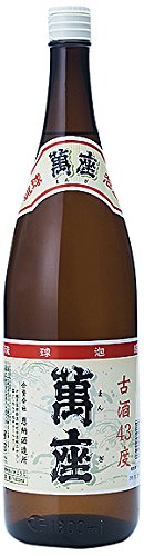 本場泡盛 萬座 春雨 古酒 43度 2本セット 泡盛 春雨 43% 15