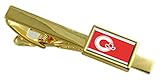 Simpsons Clip schieben Select Gifts Calgary City Kanada Flagge Gold Krawattenklammer graviert Personalisierte