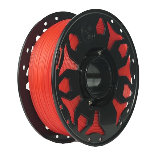 Image of WOL 3D Premium 3D Filament (Transperent Red, PLA 1.75 mm) 