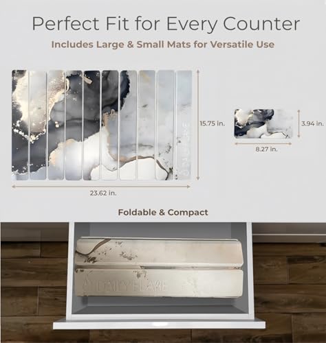 Tapete de secado de platos de diatomeas plegable con 50% de descuento