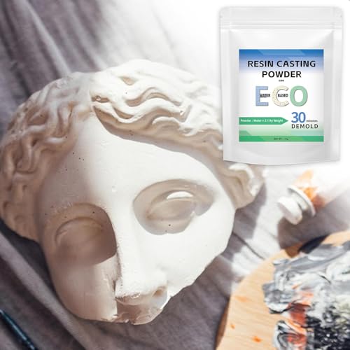 Résine de moulage rapide plâtre activé eau bijoux et déco - 5