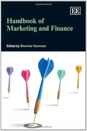 Handbook of Marketing and Finance Handbook of Marketing and Finance book cover
