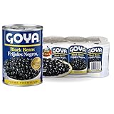 Goya Foods Black Beans, 15.5 Ounce (Pack of 8)