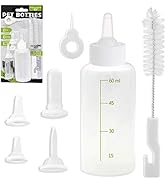 Amazon Barleycorn 仔犬 猫用 ミルク哺乳瓶 子犬 犬猫介護 ミルク ボトルセット 乳首付き 授乳 ペット用 哺乳瓶 離乳 餌やり 水やり 薬 介護 栄養補給 水分補給 小動物用 哺乳 看護用品 7点セット Onebarleycorn 哺乳用品 通販