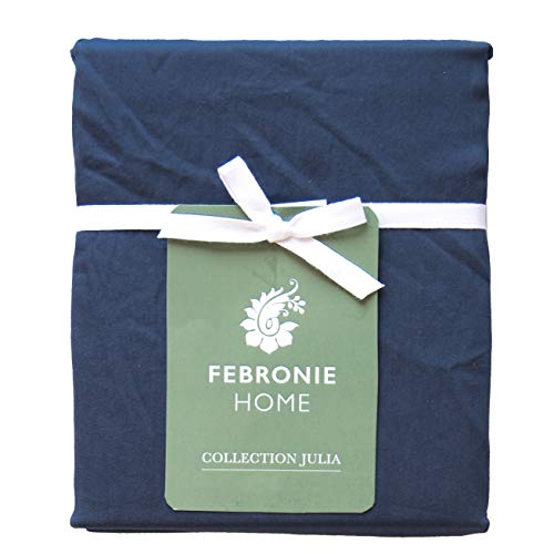 Febronie Julia Pillowcase, Cotton, Ink, Single, Encre - Image 2