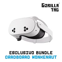 Meta Quest 3S 128 GB | Visore di realt&agrave; virtuale senza cavi - Bundle Gorilla Tag Cardboard...
