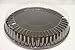 Solut 04016 OPS Dome Lid, 16" Diameter x 3-1/2" Height, Clear, for all 16" Catering Trays (Case of 25)