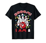 8 Bday Bowling Theme Apparel