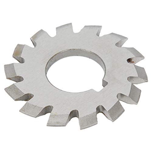 Image of Gear Cutter Set, High Speed Steel 8Pcs Gear Milling Cutters with 20 Pressure Angle for Metric Module M1.5 Gears Industrial Machining Tools 5mm 6mm Blade Size