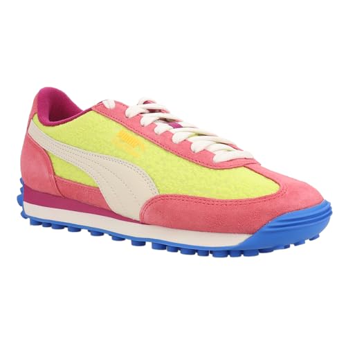 PUMA Womens Easy Rider Brights Lace Up Sneakers Shoes Casual - Blue, Red, Yellow - Size 7.5 M2