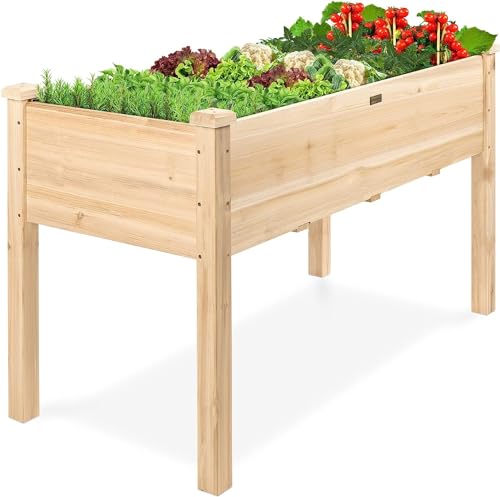 Uowera Raised Garden Bed with Legs, 200lb Capacity