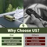 Portable Mosquito Repeller Device,Rechargeable Electronic Mosquito Repellent Device wiht Double-Sided Heating&Controllable Temperature,IP67 96sqft Protected Area for Camping,Fishing - Image 5