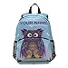 Sac à dos personnalisé pour enfants, garçons et filles, motif chouette violette en montagne, sac de voyage pour maternelle, maternelle, maternelle, crèche, voyage, multicolore, M