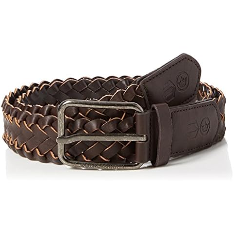 Crosshatch Men's Brown Pretzel Belt Cover