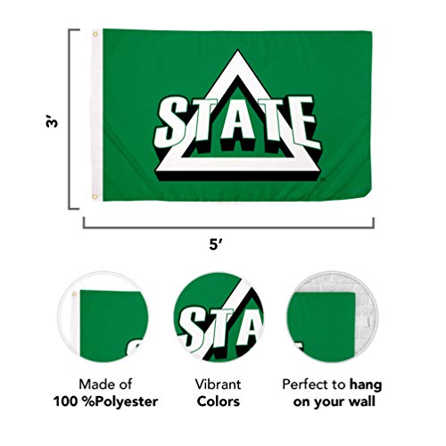 Desert Cactus Delta State University Flag Statesmen Dsu Flags Banners 100% Polyester Indoor Outdoor 3X5 Flag (Style 1) #TOP1