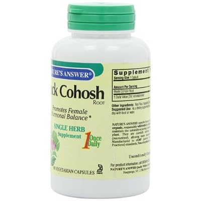 Nature's Answer Black Cohosh Root, 90-Count
