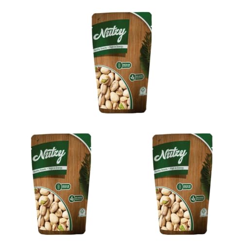 Image of Nutzy Premium Nuts (Roasted Salted Pistachios /Pista, 200g) (Pack of 3)