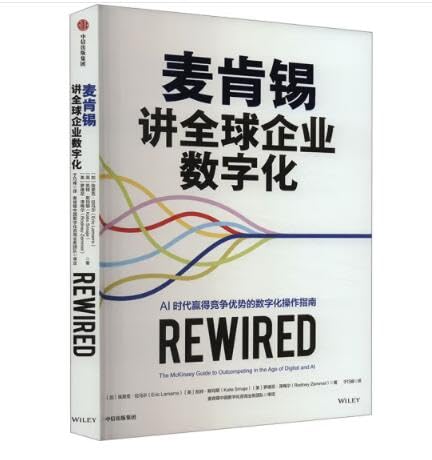 麦肯锡讲全球企业数字化（中文版）REWIRED The McKinsey Guide to Outcompeting in the Age of Digital and AI (Chinese Version)