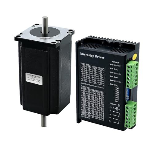 Moteur pas à pas 3N.m Nema 23 et driver DM542 haute précision 4 fils 3A