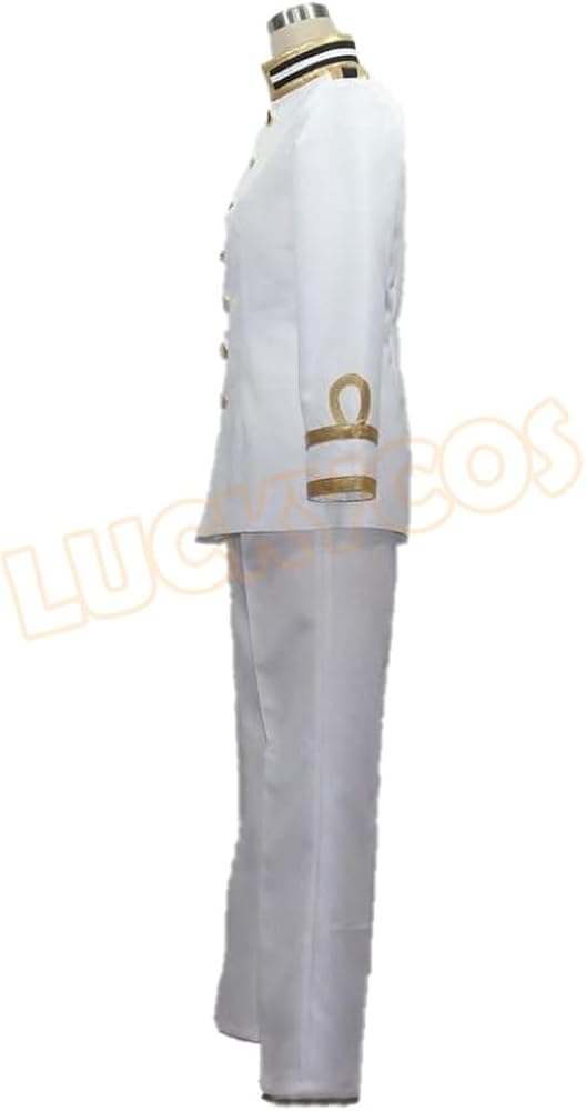 Amazon.co.jp: LUCKYCOS 本田菊 軍服 コスプレ 衣装 ヘタリア