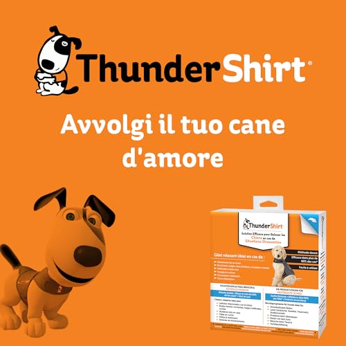 Thundershirt: Beruhigungsweste für Hunde - Grau - Größe L