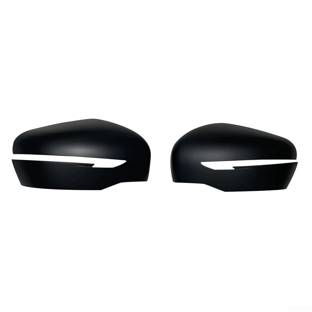 Housses de rétroviseur de rechange pour protection Nissan Navara N300 2015+ noir mat