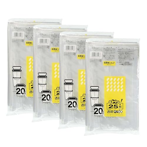 ���{�T�j�p�b�N �S�~�� �|���� ���� 20L 100�� (25��×4�Z�b�g) ���ݑ� U28T