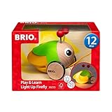 Die spielerischen Effekte des beweglichen Glühwürmchens motivieren Kleinkinder immer wieder zum Laufen.