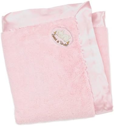 Bunnies By The Bay Furever Blanket, Pink, 28" x 34"